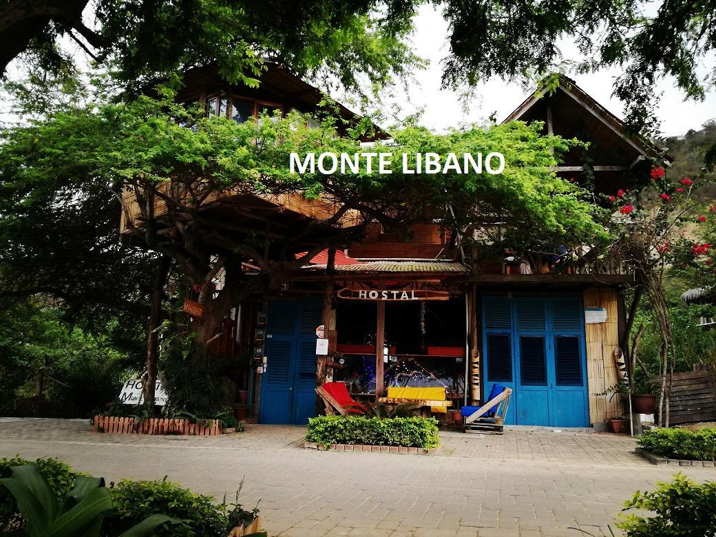 Hostal Monte Libano Puerto López Exterior foto